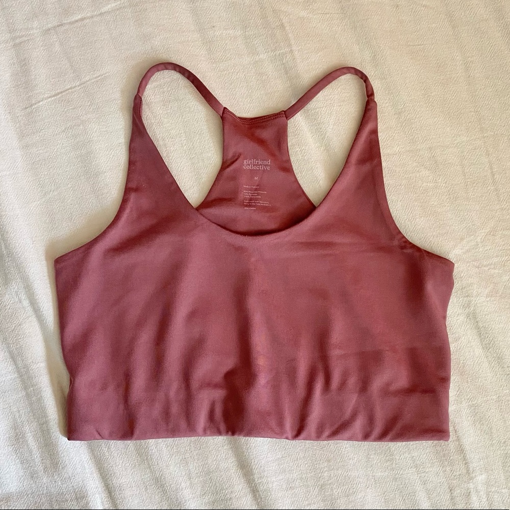 Girlfriend Collective FLOAT Cleo Bra - Fig - Size M